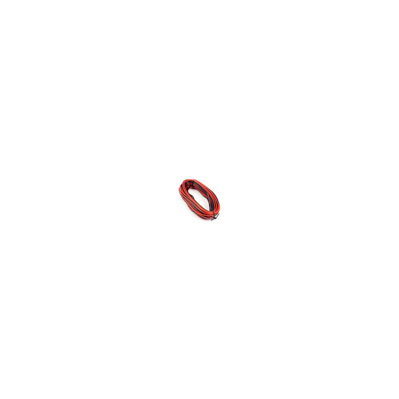 GM09RB Gaugemaster Red/Black Twinned Wire (14 x 0.15mm) 10m