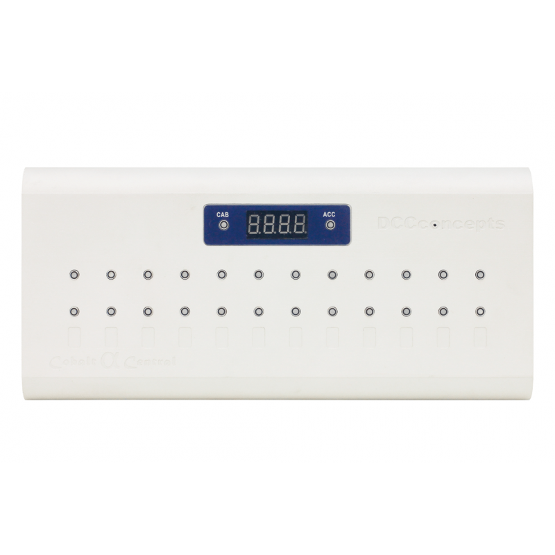 DCC Concepts Cobalt Alpha Central Integrated 12-Way Digital Control Panel