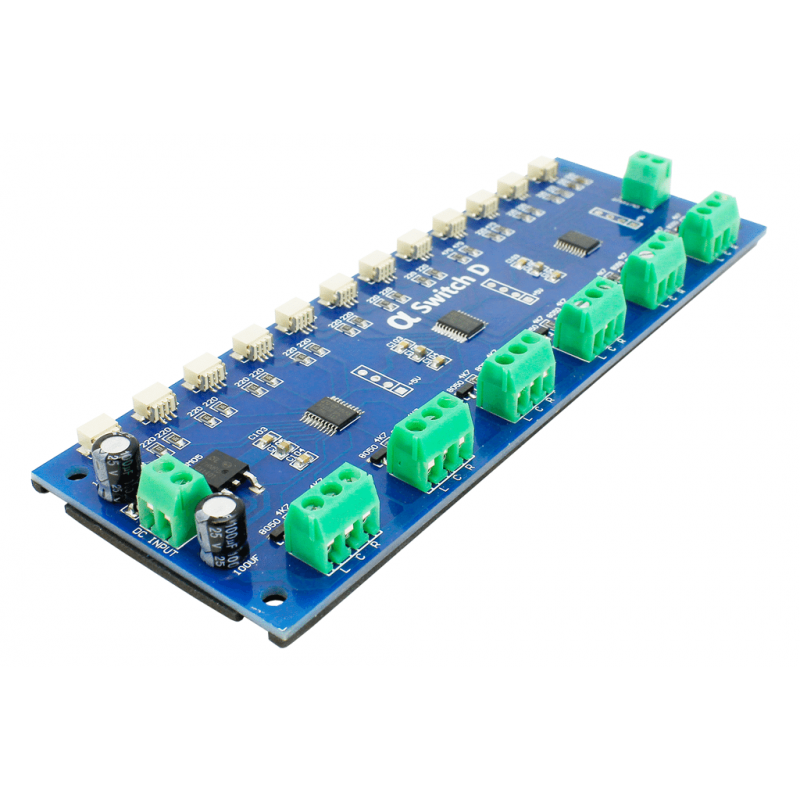 DCC Concepts Cobalt AlphaSwitch-D (For Digital Devices) Blue (12 Pack)