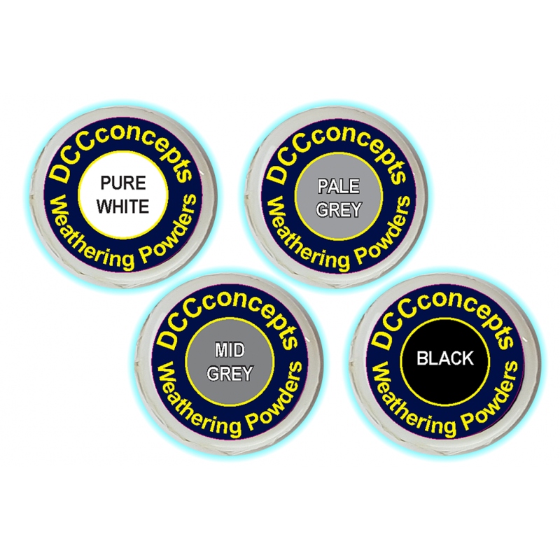 DCC Concepts Weathering Set Shades of Grey