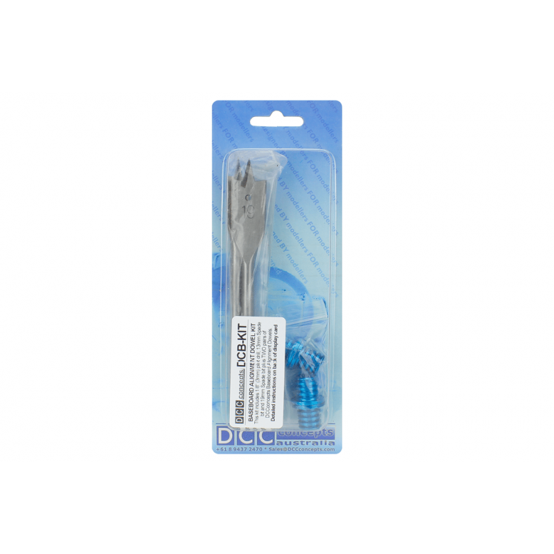 DCC Concepts Baseboard Dowels (with Spade Drill Bits) (2 Pack)