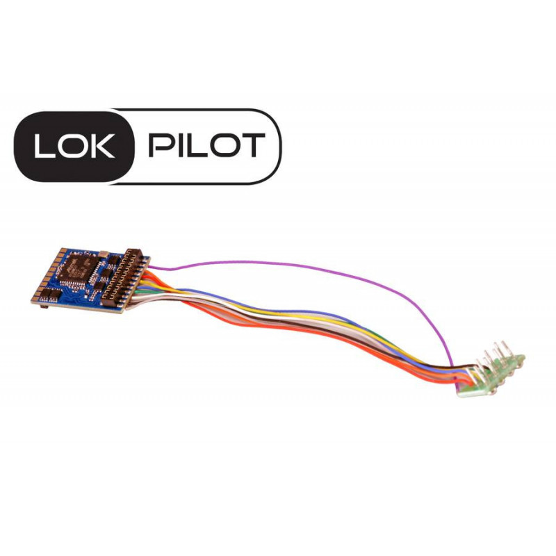 ESU LokPilot 5 DCC, 8-pin NEM652, gauge H0 ,0