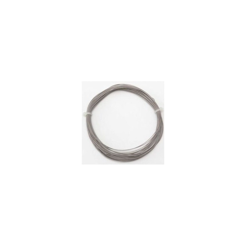 ESU Super thin cable, 0.5mm diameter, AWG36, 10m bundle, grey colour
