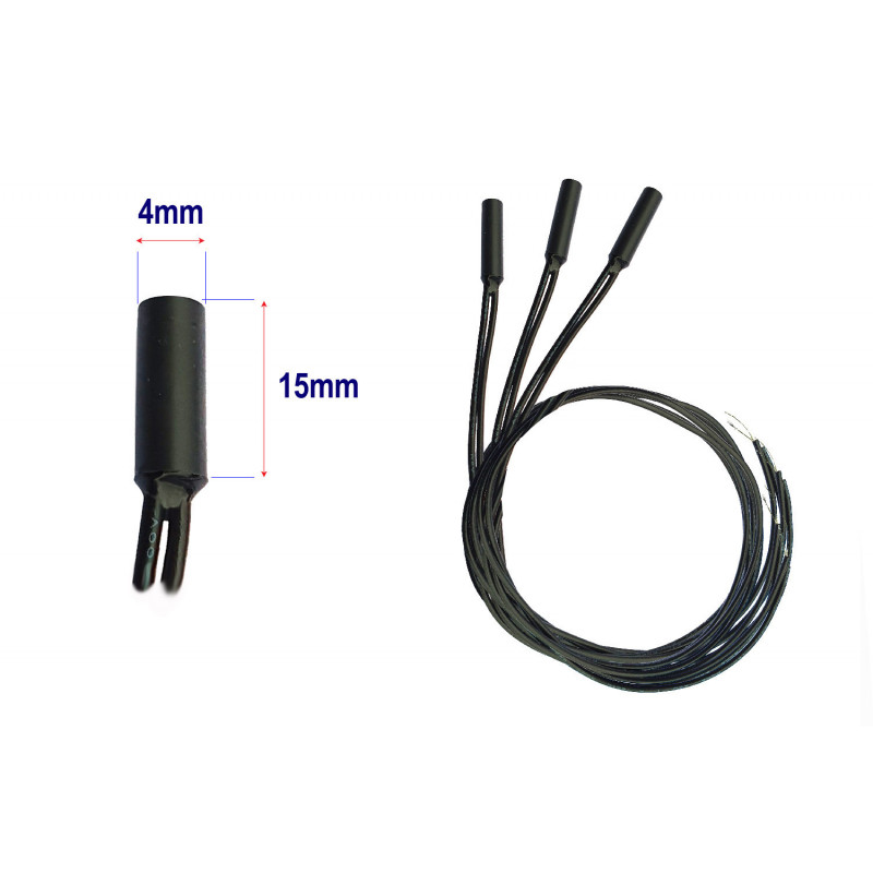 DCC Concepts Slim Vertical Mounted Magnetic Sensors (3-pack) DCC Concepts Slim Vertical Mounted Magnetic Sensors (3-pack)